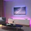 Bande Led Reality Screen Noir, 1 Lumiere, Telecommandes, Changeur De Couleurs