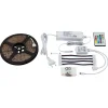Bande Lumineuse Led Stripes-Flex Eglo Transparent, 1 Lumiere, Telecommandes, Changeur De Couleurs