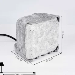 Bloc De Prises Électriques D'Exterieur Tinu Noir