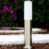 Borne D'Éclairage Caserta Acier Inoxydable, 1 Lumiere