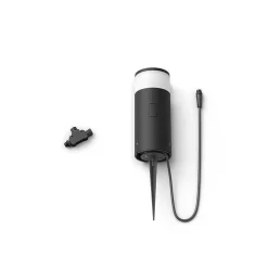 Borne D'Éclairage, Kit D'Extension Philips Hue Ambiance White & Color Calla Led Noir, 1 Lumiere, Changeur De Couleurs