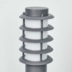Borne Lumineuse Caserta Anthracite, 1 Lumiere