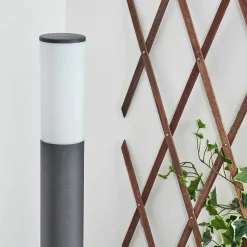 Borne Lumineuse Caserta Anthracite, 1 Lumiere