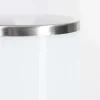 Borne Lumineuse Caserta Nickel Mat, 1 Lumiere