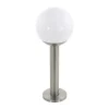 Borne Lumineuse Eglo Connect Nisia Led Acier Inoxydable, 1 Lumiere