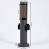 Borne Lumineuse Gaborone Anthracite, 1 Lumiere