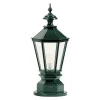 Borne Lumineuse Ks Verlichting York Noir, 1 Lumiere