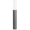 Borne Lumineuse Lutec Dropa Led Anthracite, 1 Lumiere, Changeur De Couleurs