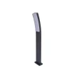 Borne Lumineuse Lutec Kira Led Anthracite, 1 Lumiere