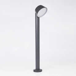 Borne Lumineuse Moroni Led Anthracite, 1 Lumiere
