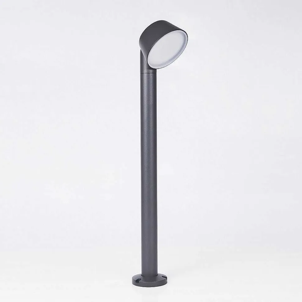 Borne Lumineuse Moroni Led Anthracite, 1 Lumiere