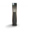 Borne Lumineuse Philips Hue Ambiance White Lucca Led Anthracite, 1 Lumiere