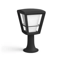 Borne Lumineuse Philips Hue Ambiance White & Color Econic Led Noir, 1 Lumiere, Changeur De Couleurs