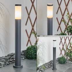 Borne Lumineuse Sessa Anthracite, 1 Lumiere