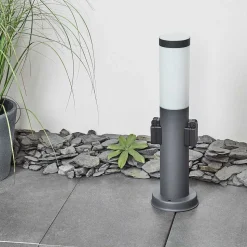Borne Lumineuse Sessa Anthracite, 1 Lumiere