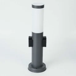 Borne Lumineuse Sessa Anthracite, 1 Lumiere