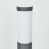 Borne Lumineuse Sessa Anthracite, 1 Lumiere, Detecteur De Mouvement