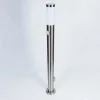Borne Lumineuse Sessa Nickel Mat, 1 Lumiere, Detecteur De Mouvement