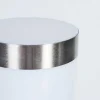 Borne Lumineuse Sessa Nickel Mat, 1 Lumiere