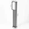 Borne Lumineuse Skove Led Anthracite, 1 Lumiere, Changeur De Couleurs