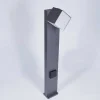 Borne Lumineuse Swanek Led Anthracite, 1 Lumiere