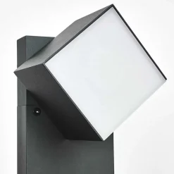 Borne Lumineuse Swanek Led Anthracite, 1 Lumiere