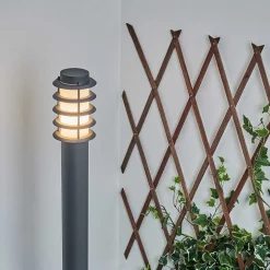 Borne Lumineuse Tunes Anthracite, 1 Lumiere