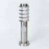 Borne Lumineuse Tunes Nickel Mat, 1 Lumiere