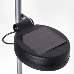 Borne Lumineuse Zermatt Led Argente, 28 Lumieres