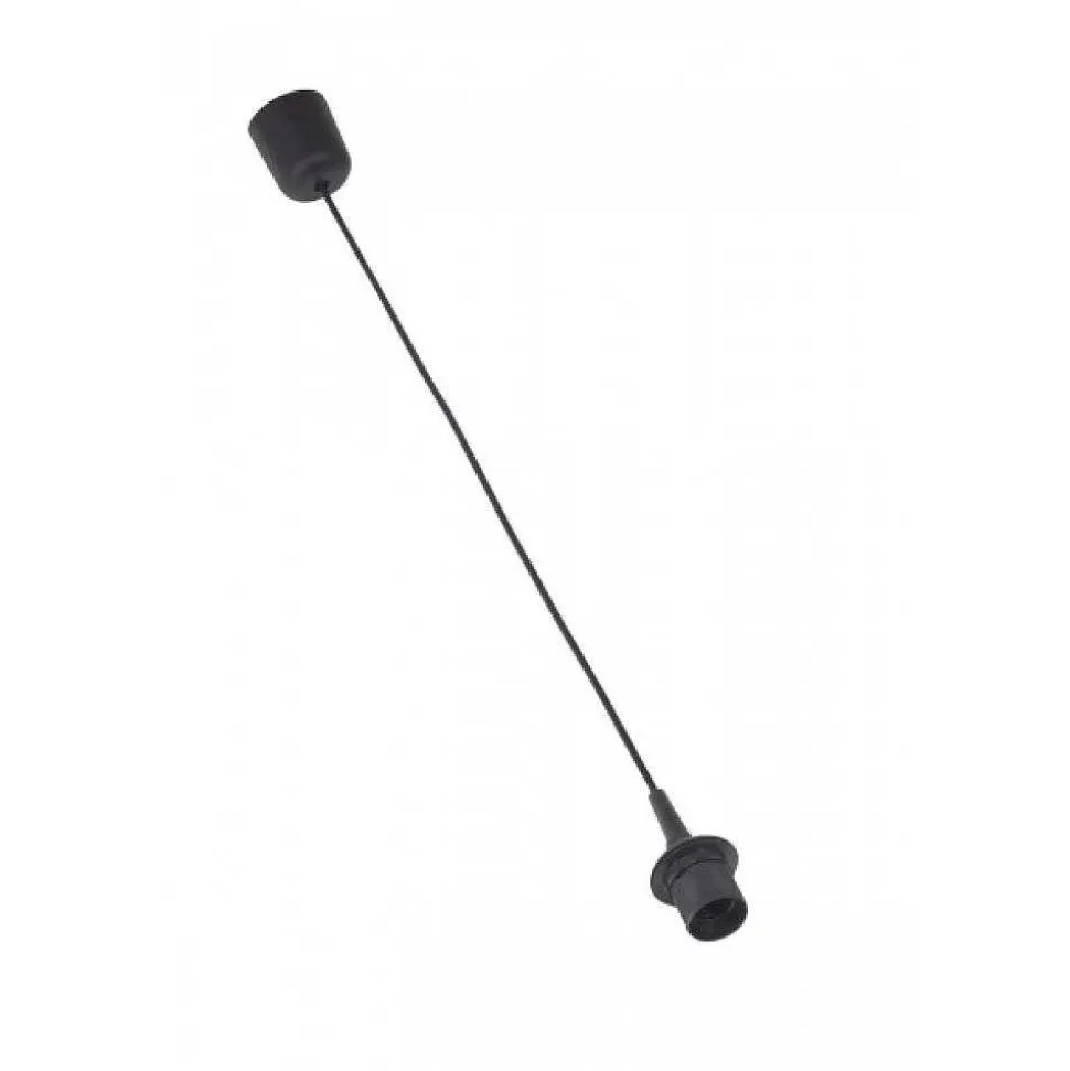Cable Pour Suspension Brilliant Noir, 1 Lumiere