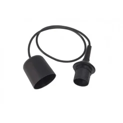 Cable Pour Suspension Brilliant Noir, 1 Lumiere
