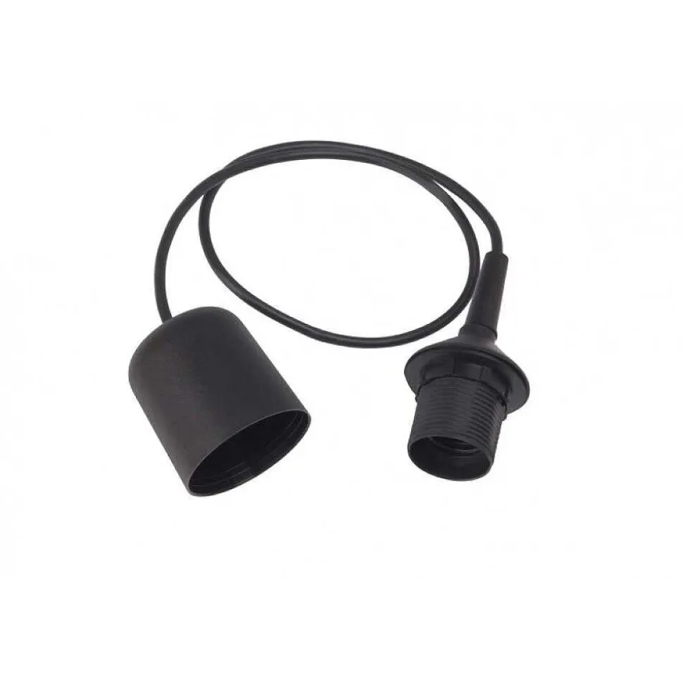Cable Pour Suspension Brilliant Noir, 1 Lumiere