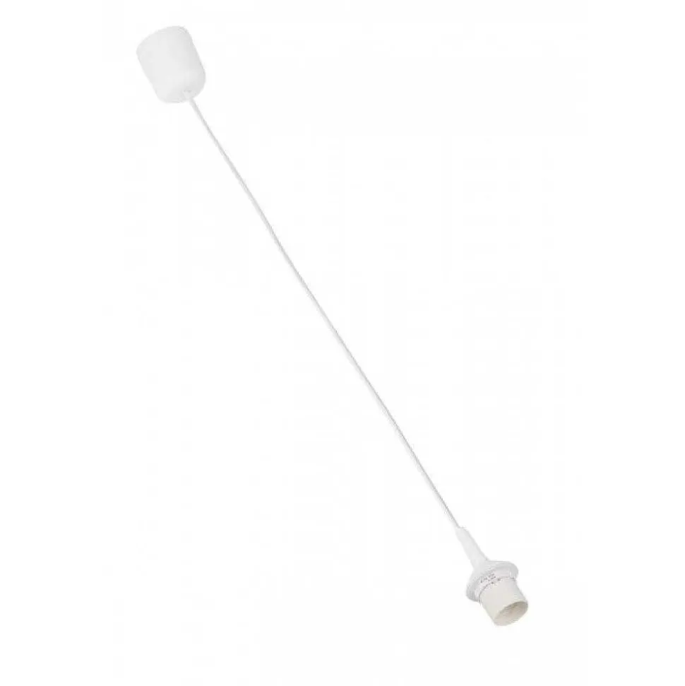 Cable Pour Suspension Brilliant Blanc, 1 Lumiere