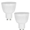 Candal Gu10 Led Rgb 6,5 Watt 2200-6500 Kelvin 345 Lumen Lot De 2 Avec Telecommande
