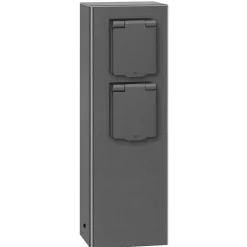 Collonette Des Prises Lcd Gris