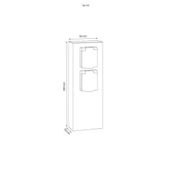 Collonette Des Prises Lcd 18 Noir