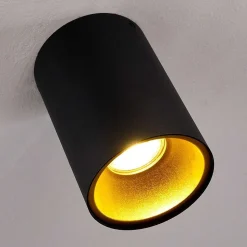 Downlight Grenada Noir, Noir Dore, 1 Lumiere