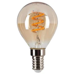 E14 Led 4 Watt 2200 Kelvin 220 Lumen Ambre, 1 Lumiere