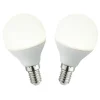 Globo Lot De 2 Led E14 4,9 Watt 470 Lumen 4000 Kelvin