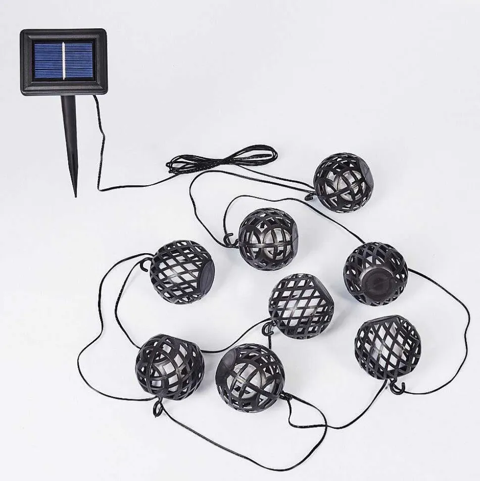 Guirlande Lumineuse Solaire Torpo Led Noir, Blanc, 96 Lumieres