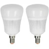 Idual E14 Led Rgb 7 Watt 2200-6500 Kelvin 470 Lumen Lot De 2 Avec Telecommande