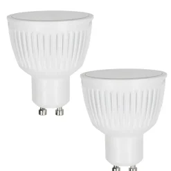 Idual Gu10 Led Rgb 6,5 Watt 2200-6500 Kelvin 345 Lumen Lot De 2 Avec Telecommande