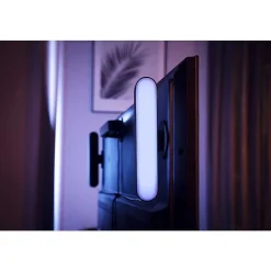 Kit De Base Double Philips Hue Ambiance White & Color Play Lightbar Led Noir, 2 Lumieres, Changeur De Couleurs