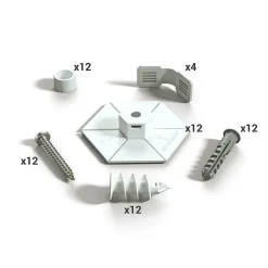 Kit De Fixation Nanoleaf Blanc