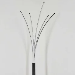 Lampadaire Bakersfield Led Noir, Blanc, 1 Lumiere