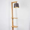 Lampadaire Baval Ecru, 1 Lumiere