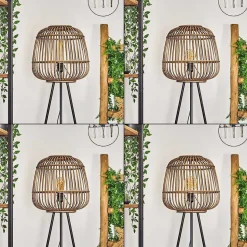 Lampadaire Combeima Noir, 1 Lumiere