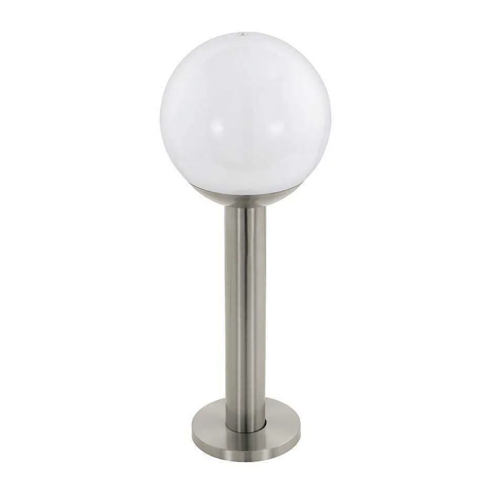 Lampadaire D'Exterieur Eglo Nisia-Z Led Acier Inoxydable, 1 Lumiere