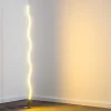 Lampadaire Dillon Led Nickel Mat, 1 Lumiere