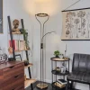 Lampadaire Donna Led Vieux Laiton, 2 Lumieres